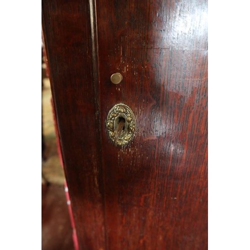 310 - Oak long case clock