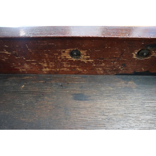 330 - Mahogany tea table with drawer