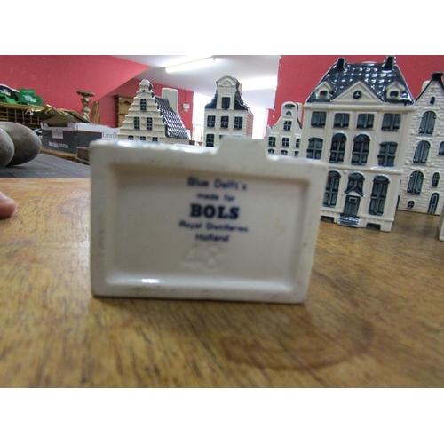 360 - Collection of Bols / KLM miniatures (empty) by Delft