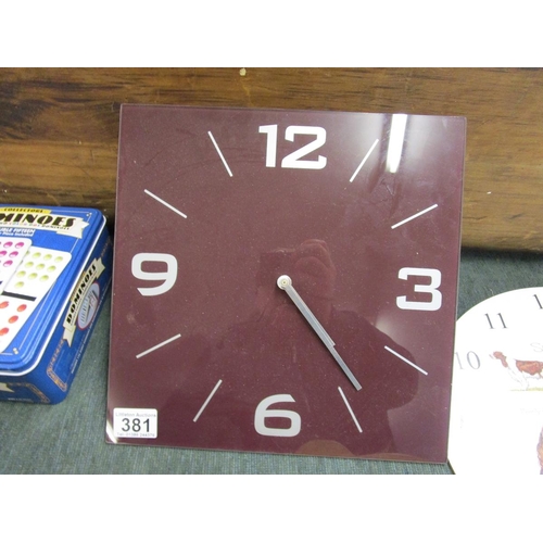 381 - Collectables to include clocks