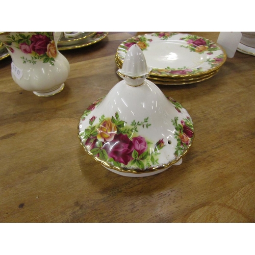 446 - Royal Albert Old Country Roses to include miniatures some A/F