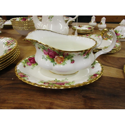 446 - Royal Albert Old Country Roses to include miniatures some A/F