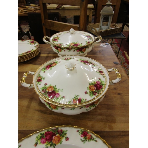 446 - Royal Albert Old Country Roses to include miniatures some A/F