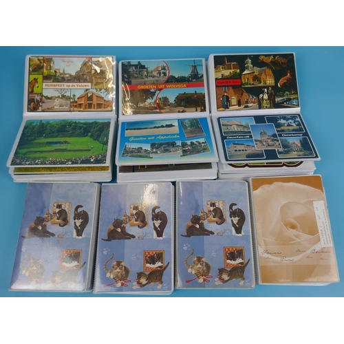 101 - Large collection of postcards