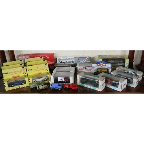 163 - Collection of diecast cars etc