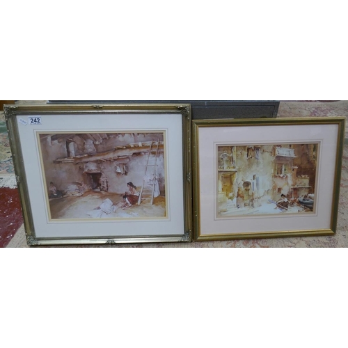 242 - Pair of  William Russell Flint prints