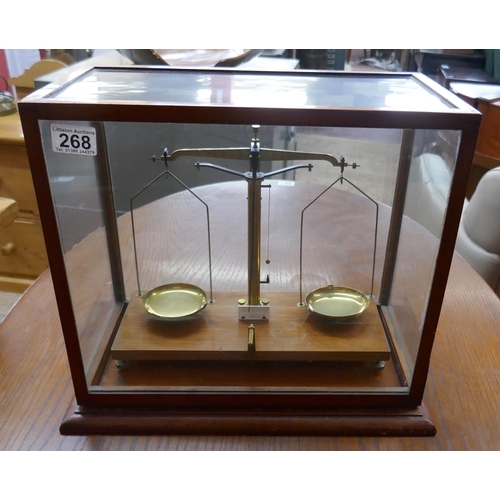 268 - Cased scientific scales