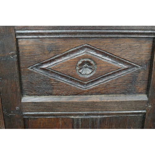 285 - Tall oak cabinet