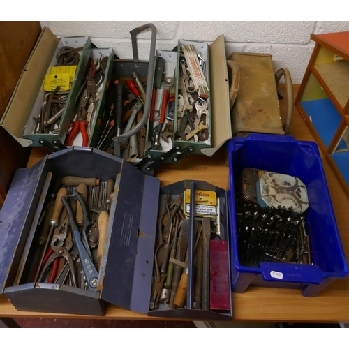 309 - Collection of tools and boxes