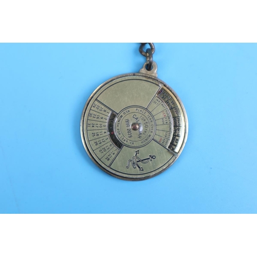 94 - Maritime compass and calendar