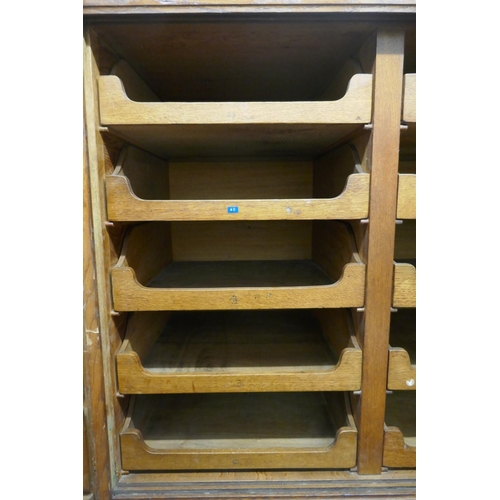 307 - Haberdashery cabinet