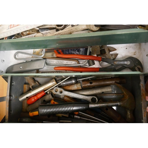 309 - Collection of tools and boxes