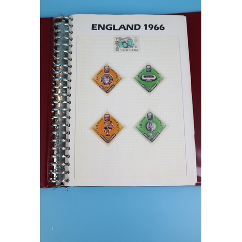 78 - Stamps - Football - England 1966 to 1986 over 500 mint