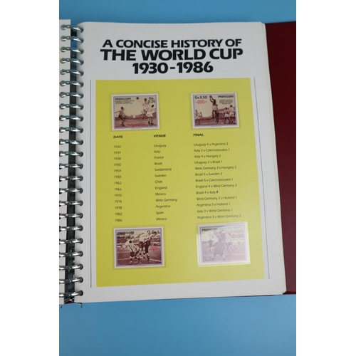 79 - Stamps - A concise history of the world cup 1930 to 1986