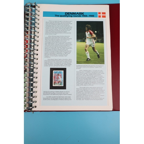 79 - Stamps - A concise history of the world cup 1930 to 1986