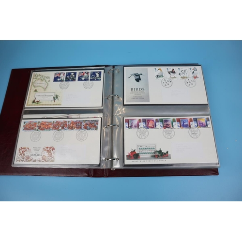 84 - Stamps - 72 FDC's 1988 to 1992