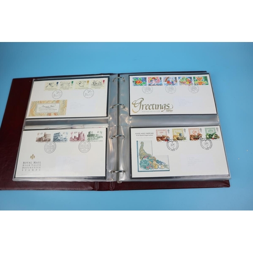 84 - Stamps - 72 FDC's 1988 to 1992