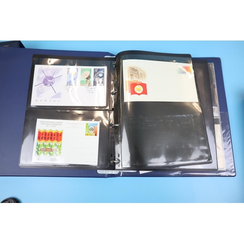 85 - Stamps - Folder of FDC's and postcards to include Chinese interest