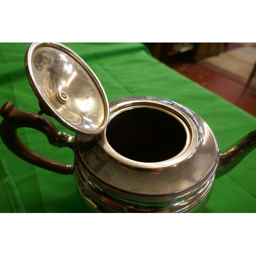 2 - 3 piece hallmarked silver tea service - Makers mark R&F Ltd - Approx gross weight 774g