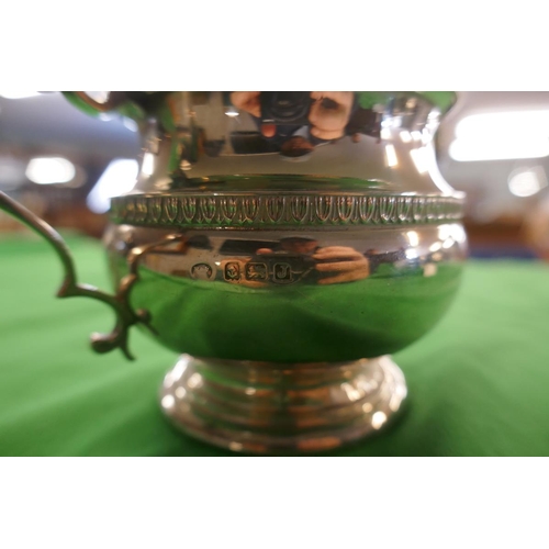 2 - 3 piece hallmarked silver tea service - Makers mark R&F Ltd - Approx gross weight 774g