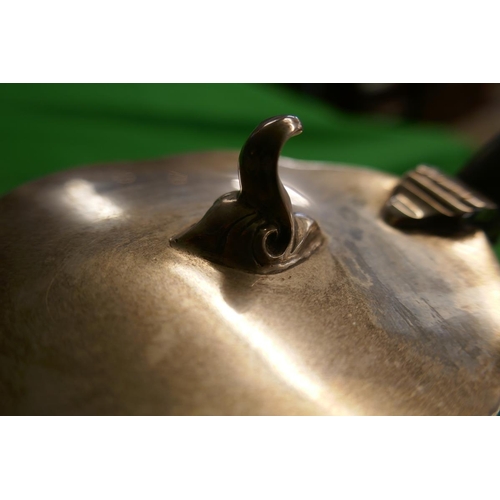 21 - Hallmarked silver lidded jug - Approx gross weight 435g