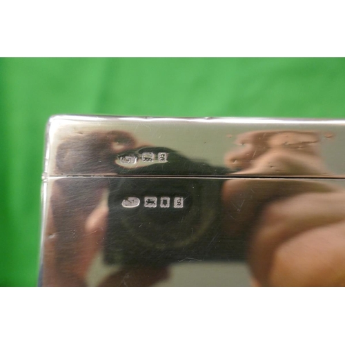 22 - 2 hallmarked silver cigarette boxes