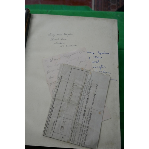 87 - Antique family bible