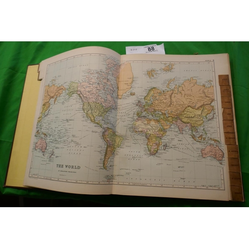 88 - Bacon's Popular Atlas of the World