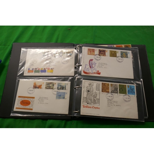 89 - 4 albums of First Day covers