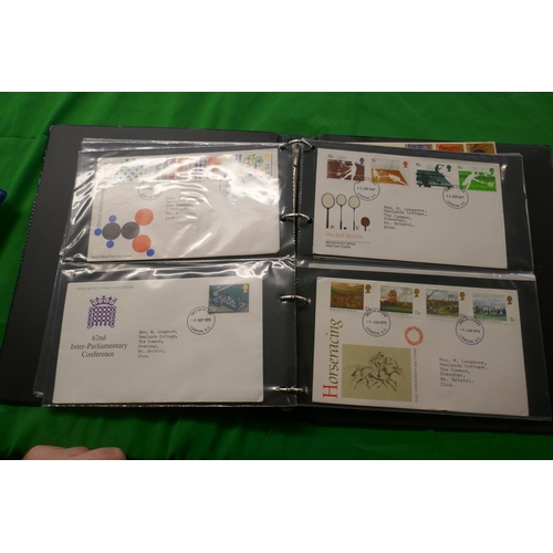 89 - 4 albums of First Day covers