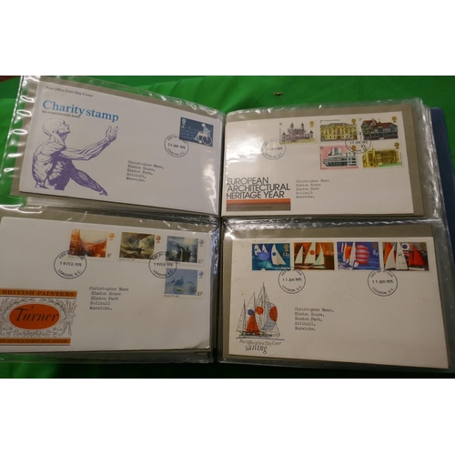 89 - 4 albums of First Day covers