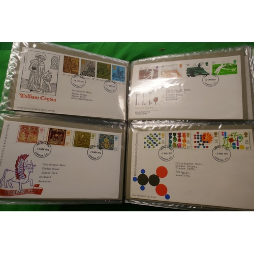 89 - 4 albums of First Day covers
