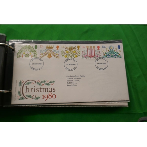 89 - 4 albums of First Day covers