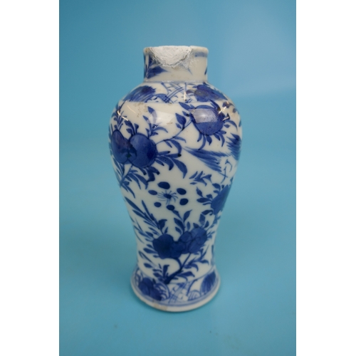 116 - 4 pieces of Ming dynasty china