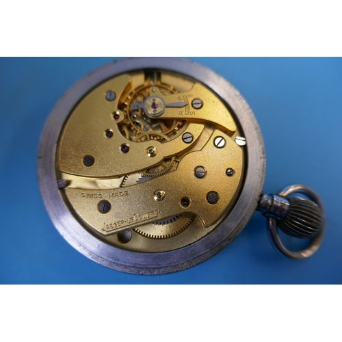 73 - Assortment of watches to include Jaeger Le Coultre WW2 period military pocket watch