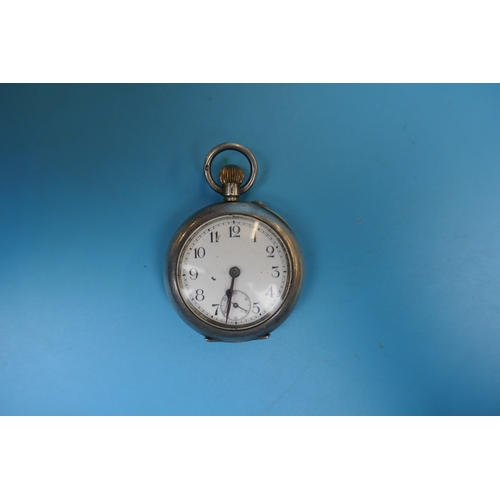 73 - Assortment of watches to include Jaeger Le Coultre WW2 period military pocket watch