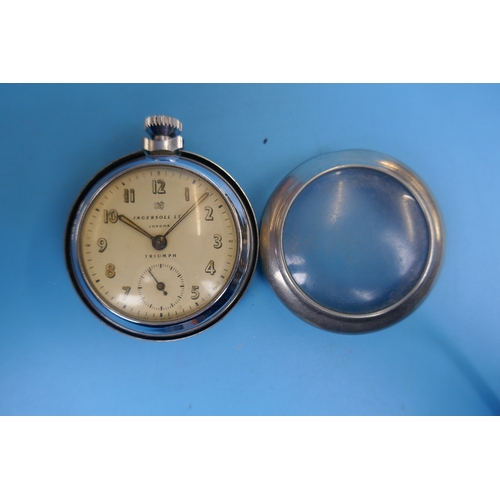 73 - Assortment of watches to include Jaeger Le Coultre WW2 period military pocket watch