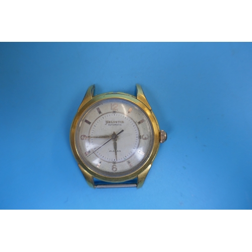 73 - Assortment of watches to include Jaeger Le Coultre WW2 period military pocket watch