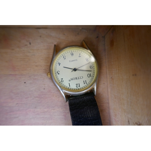 73 - Assortment of watches to include Jaeger Le Coultre WW2 period military pocket watch