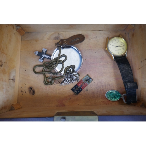 73 - Assortment of watches to include Jaeger Le Coultre WW2 period military pocket watch