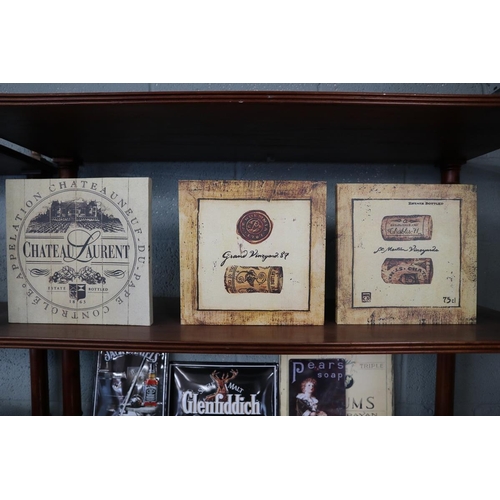 171 - 5 shelves of pub ephemera