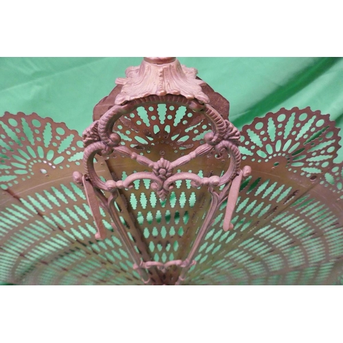 277 - Brass fan firescreen