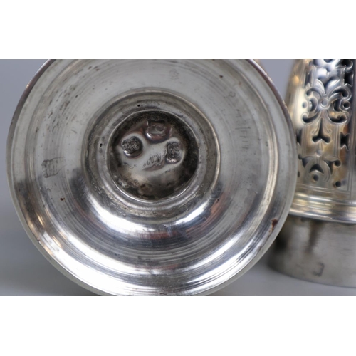 2 - Hallmarked silver powder shaker - Approx 247g