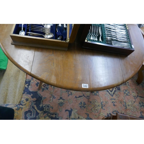 342 - Ercol drop leaf table