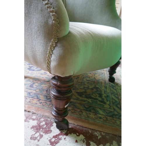 345 - Victorian tub chair