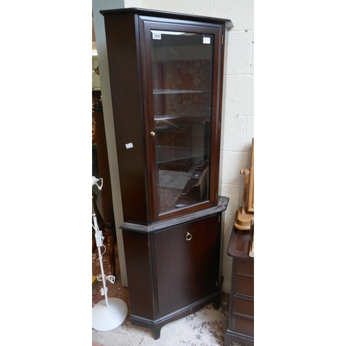 350 - Stag corner cupboard