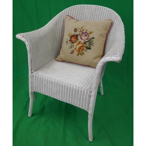 421 - Lloyd loom armchair