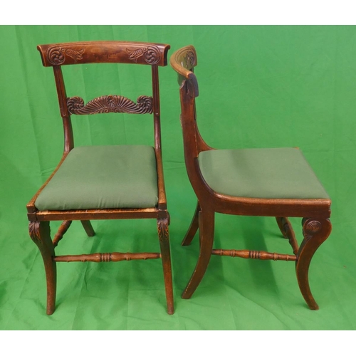 422 - Pair of Regency chairs