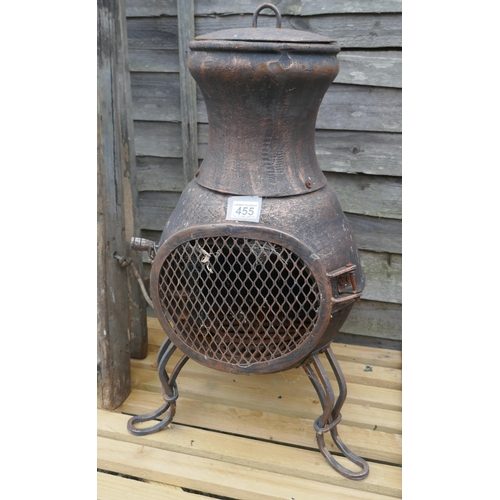 455 - Small chiminea