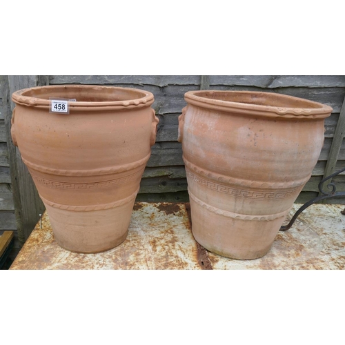 458 - Terracotta planters